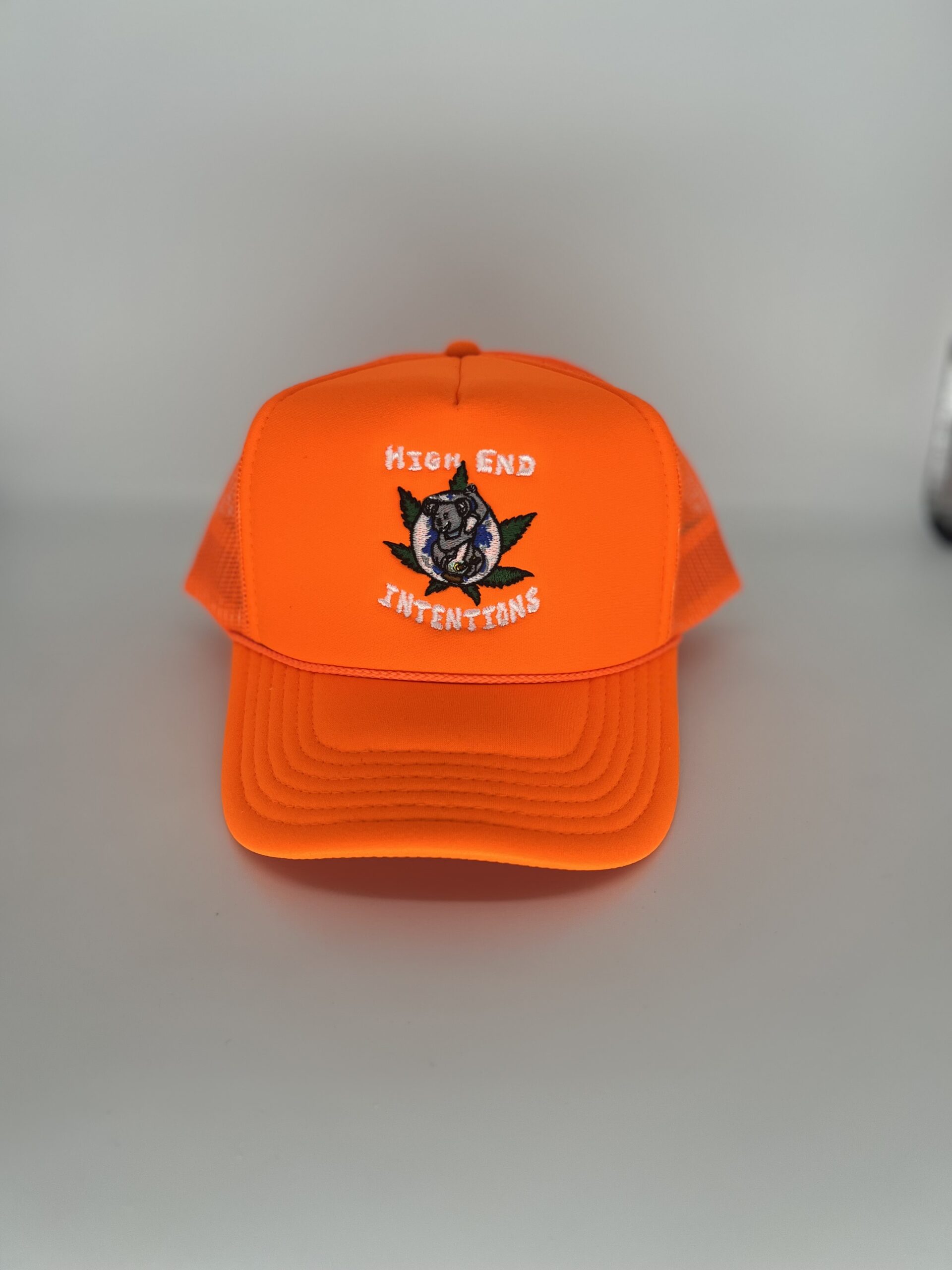 Trucker Hat Neon Orange | Highend Intensions